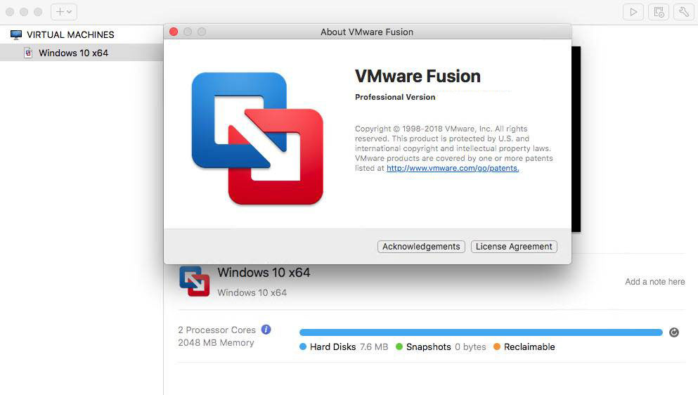 VVMware Fusion Pro Patch