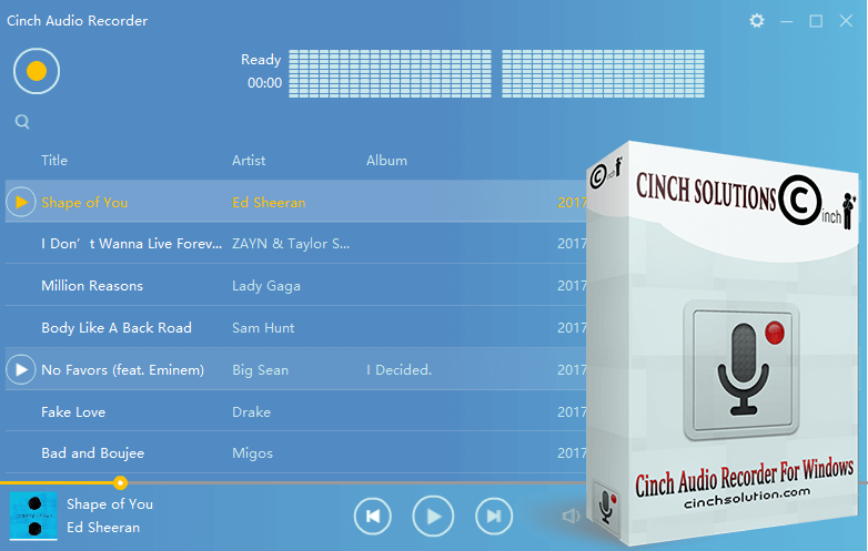 Cinch Audio Recorder Crack