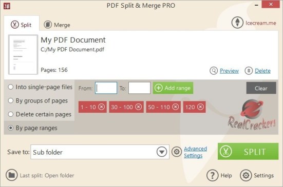 Icecream PDF Split Merge Pro 4.1.3 Crack + Keygen Latest Version Free