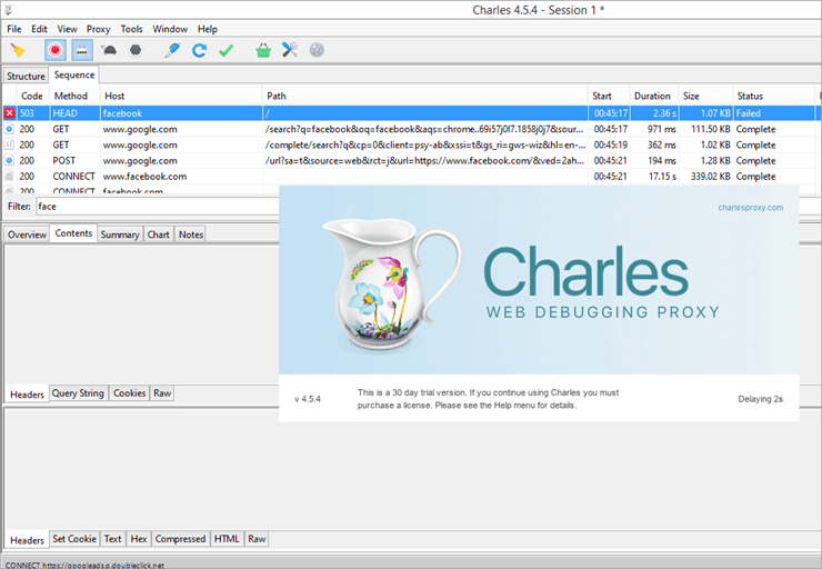 Charles Proxy 4.6.2.7 Crack With License Key 2021 Free Download