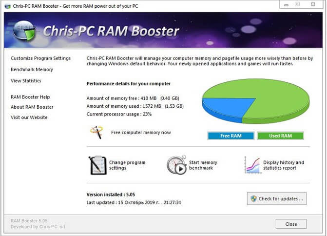 Chris-PC RAM Booster 5.20.20 Crack 2022 Free Download Latest