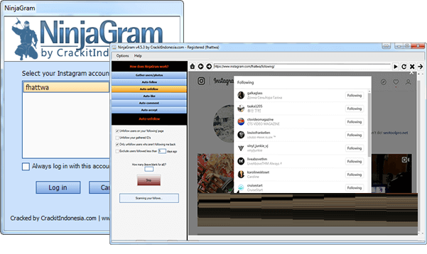 NinjaGram 7.6.6.4 Crack With Activation Key Full Version 2022 Download