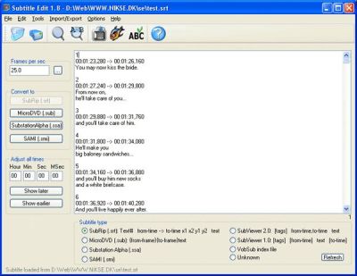 Subtitle Edit 3.6.2 Crack With Serial Key 2022 Free Download