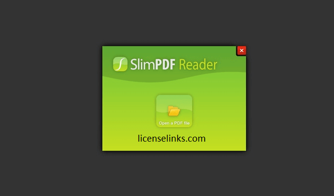 SlimPDF Reader Crack Free